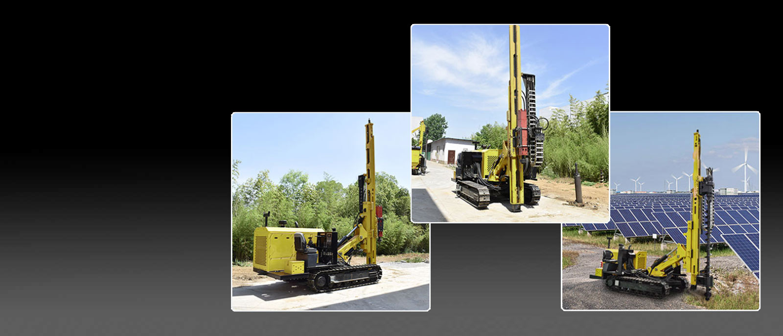 QMC H-71 Pile Driver rig